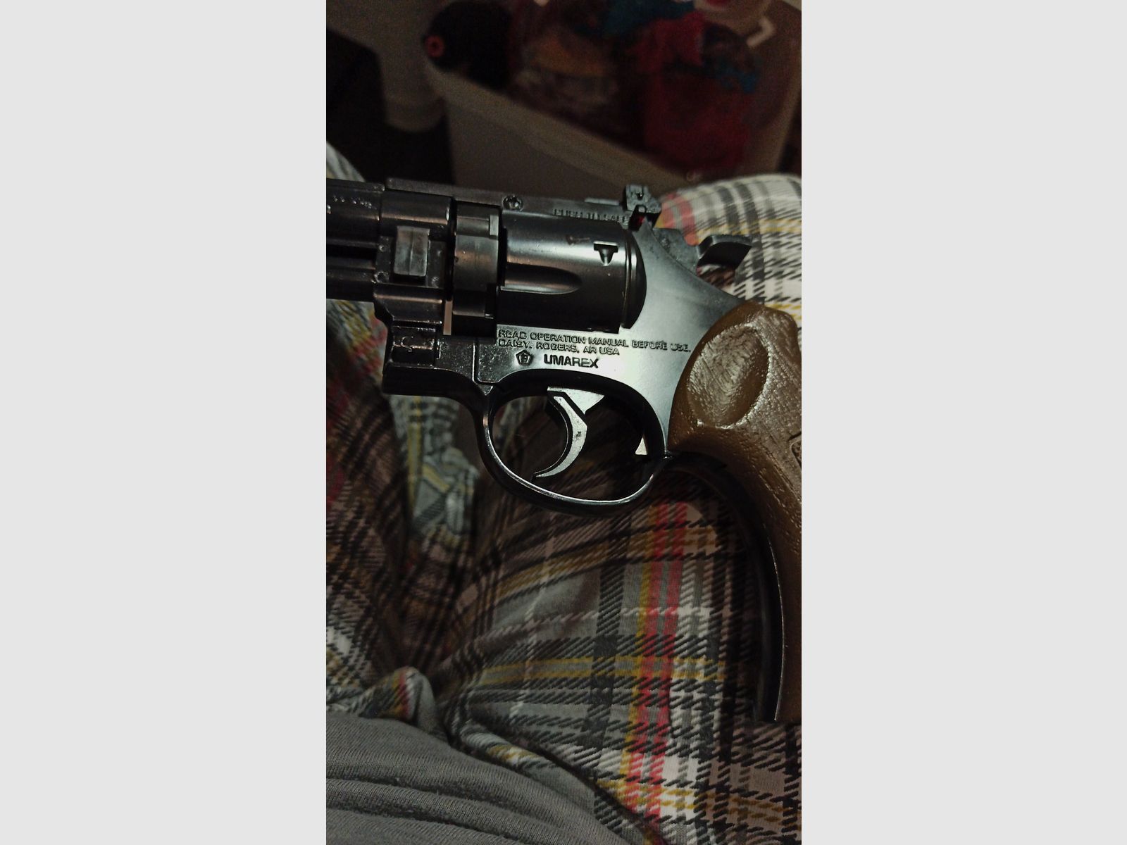 Vintage: CO2 Revolver "Daisy" Powerline 44 Diabolo 4,5 