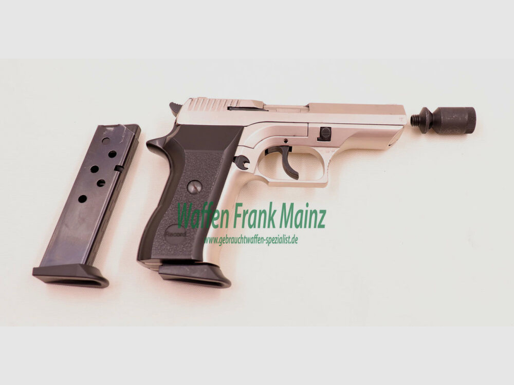 Record, Deutschland COP vernickelt 9mm P.A.K.