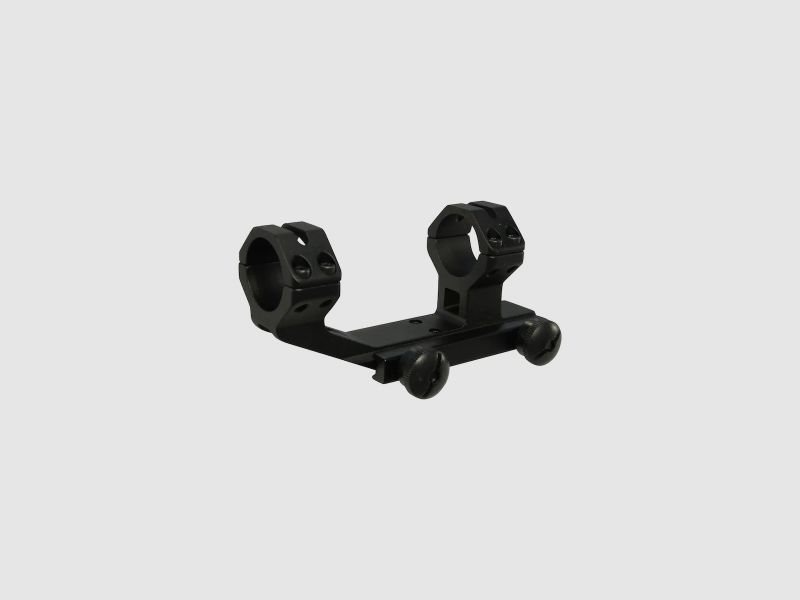 Weaver Tactical Thumb-Nut SPR 1-piece Mount Picatinny-Style with Rings Flattop AR-15 matte black 25.4mm
