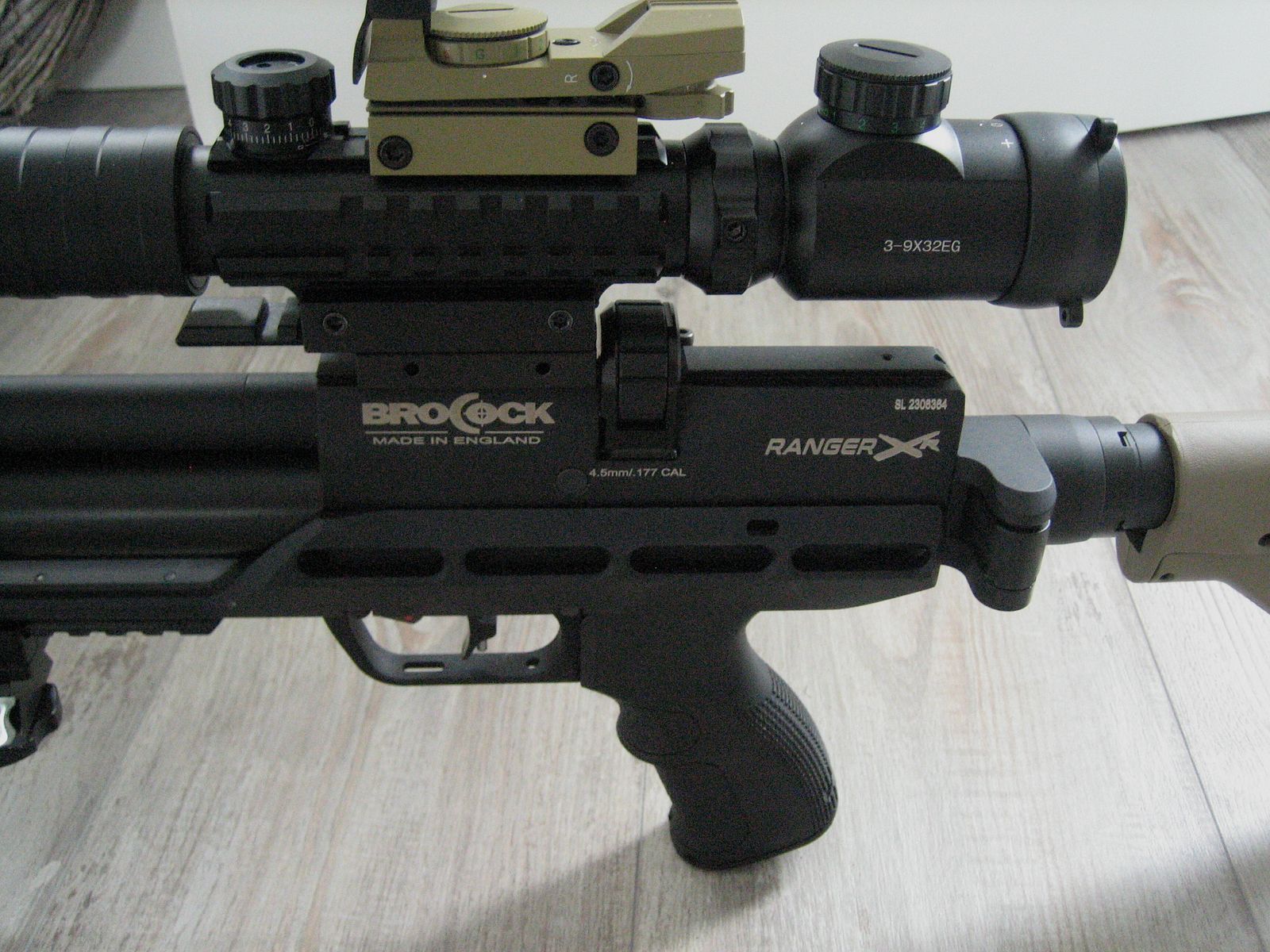 Brocock Ranger XR 4,5mm  Neuwertig komplett Set anschauen Sonderpreis 