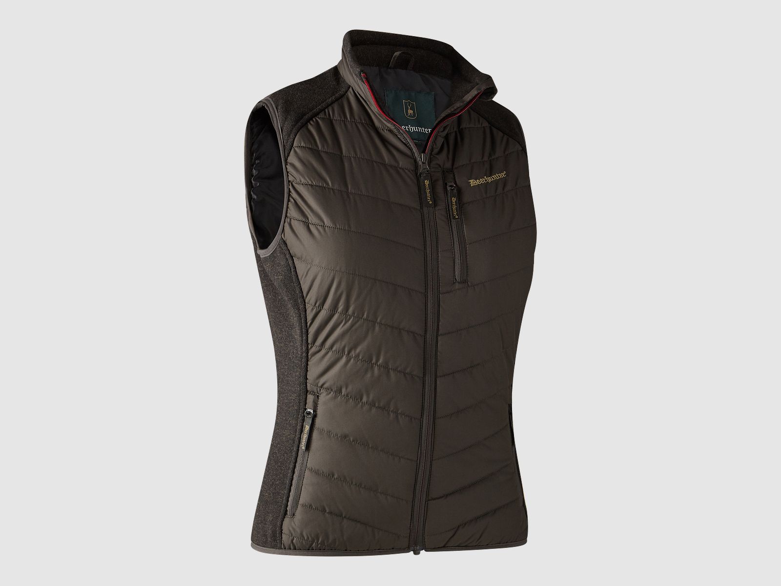 Deerhunter Lady Caroline Gilet Imbottito Foglia Marrone 46