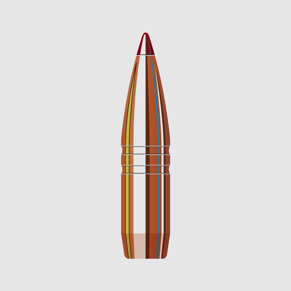 Balle Hornady .30/.308 CX 165GR sans plomb 50 pièces