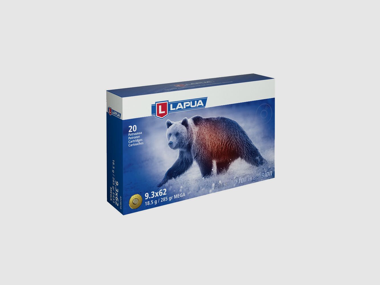 Lapua Mega SP 18,5g / 285gr 20St