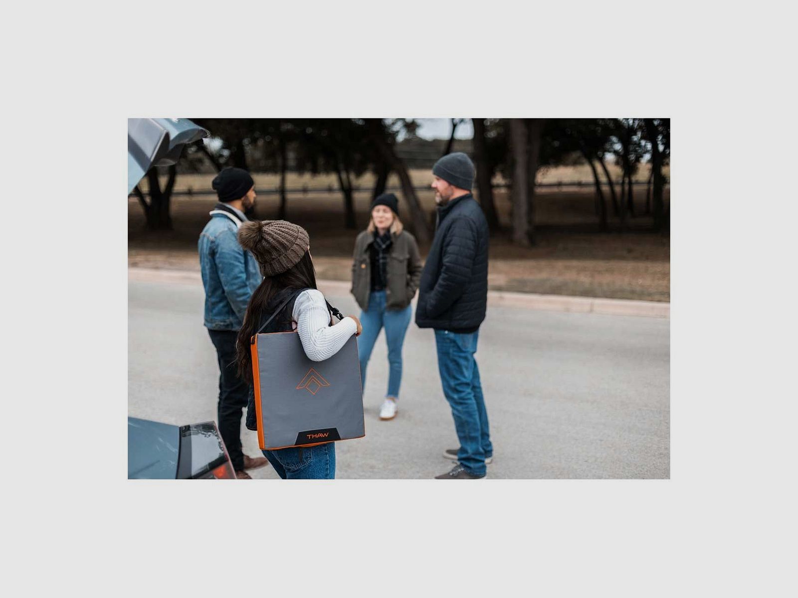 THAW Beheizbares Sitzkissen ohne Akku