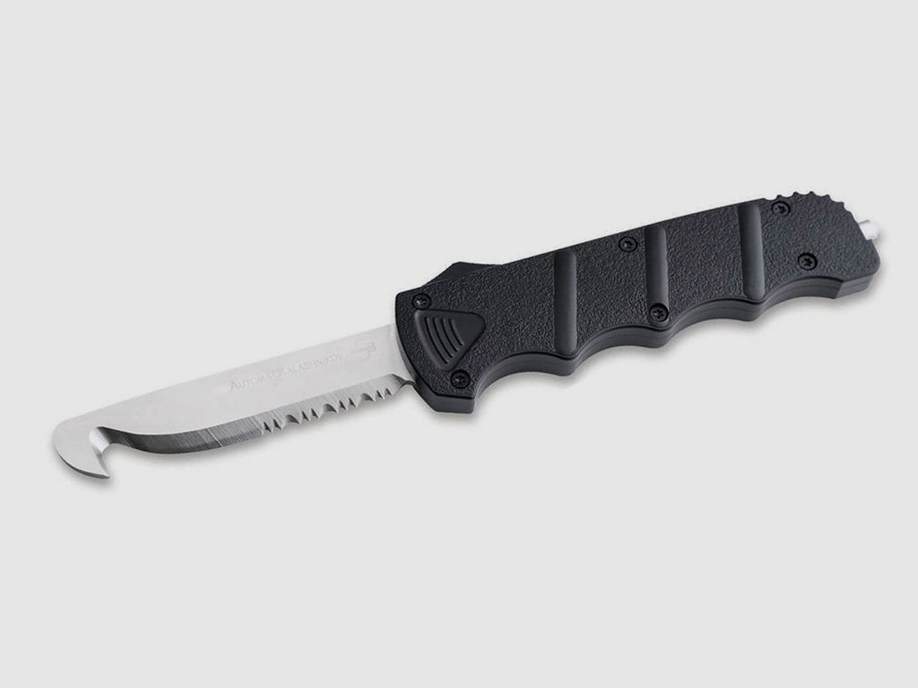 Rettungsmesser BĂ¶ker Plus Rescue OTF Stahl D2 KlingenlĂ¤nge 9 cm (P18)