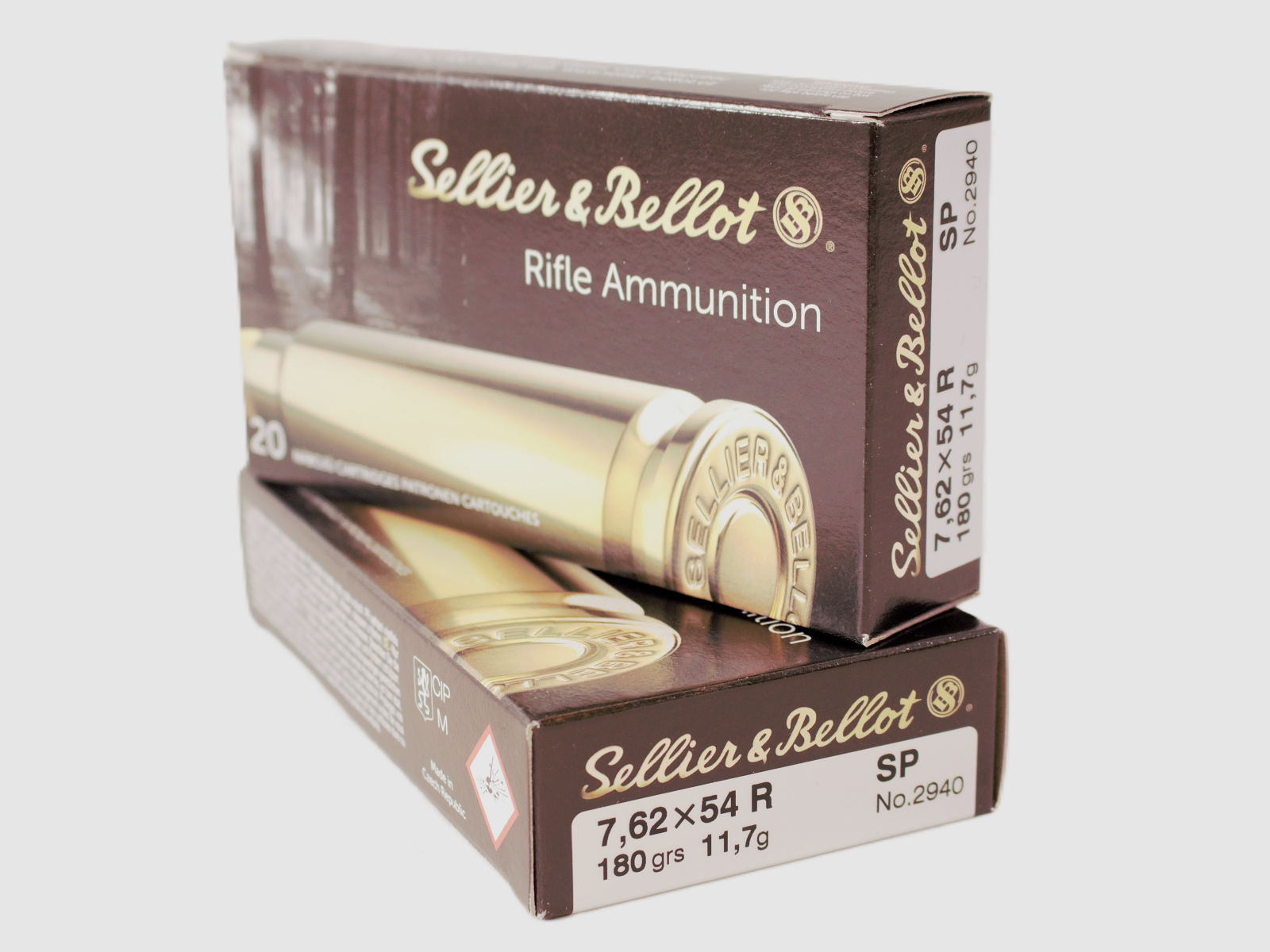 sellier & bellot 7,62x54r spce 180 grs