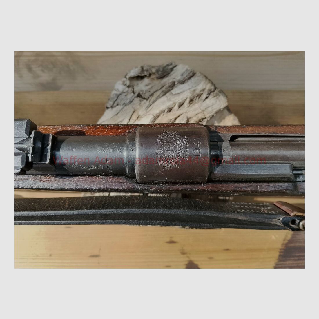 Mauser K98 k M.41, Contrato Portugal, imagen 3 de 10