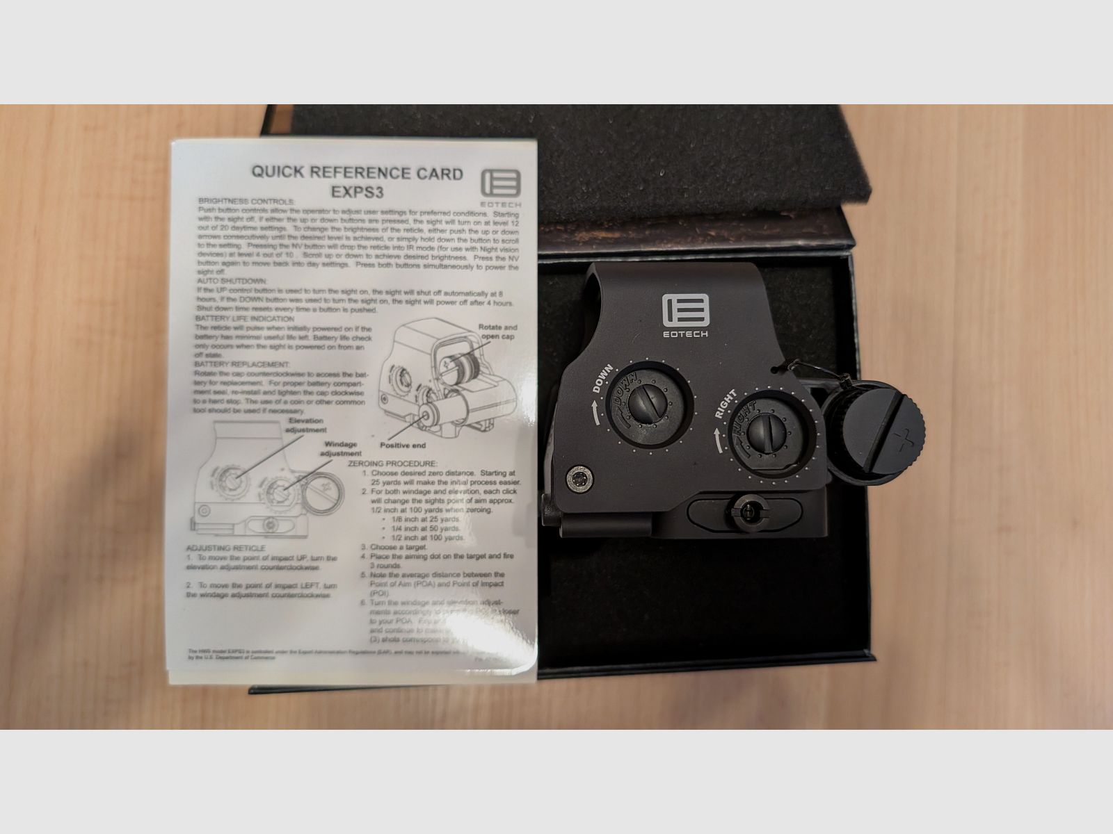 Eotech EXPS 3-0 incl. original packaging NEW!, image 1 of 3