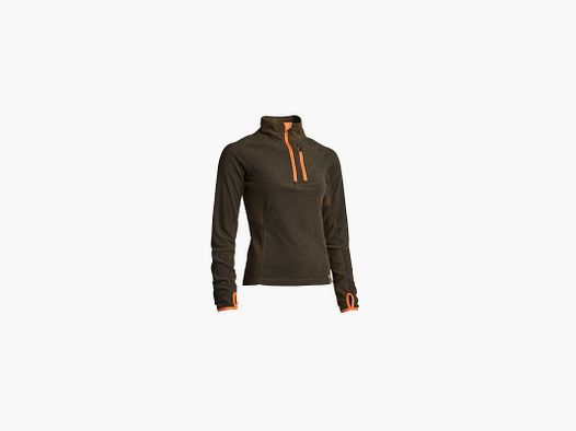 Northern Hunting Damen Funktionsunterwäsche Langarmshirt Revna Braun/Orange