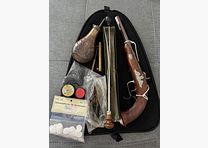 Pedersoli Le Page Target Deluxe Percussion pistola de avancarga | Edición limitada Sanzogni (21/100) + accesorios completos