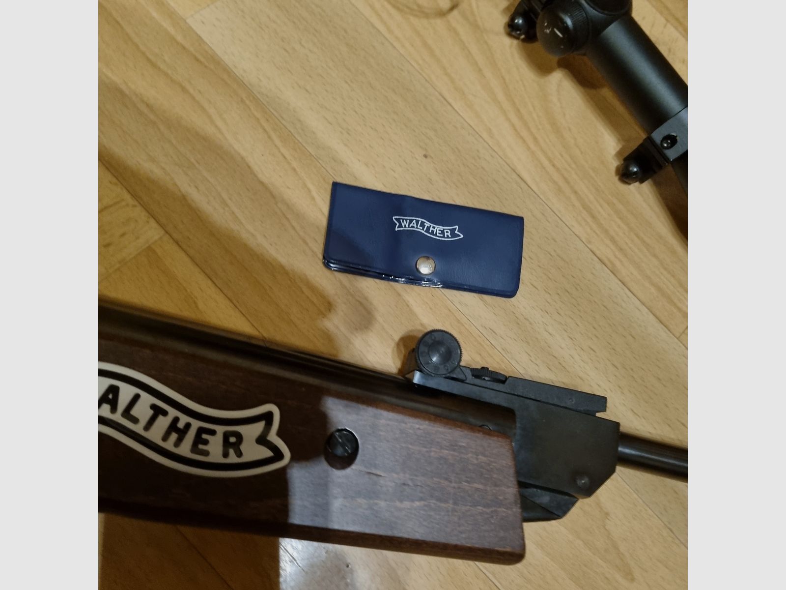 Walther Panther Knicker, 4,5 mm mit ZF Bushmaster, dazu 100 Prometheus Projektile