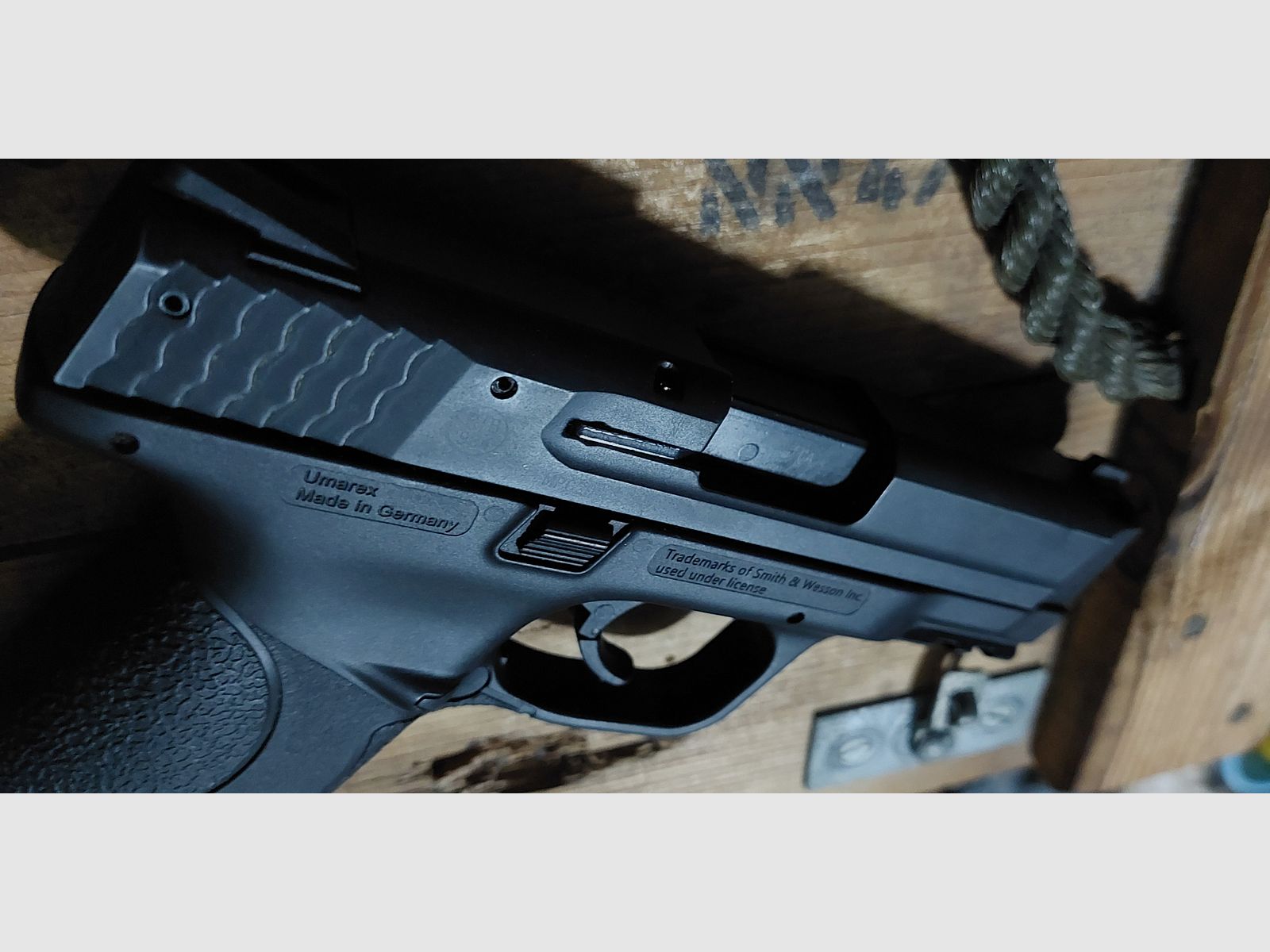 Smith&Wesson M&P9c 9 mm P.A.K (PTB 984) MP 9 MP9 MP9c blank firing