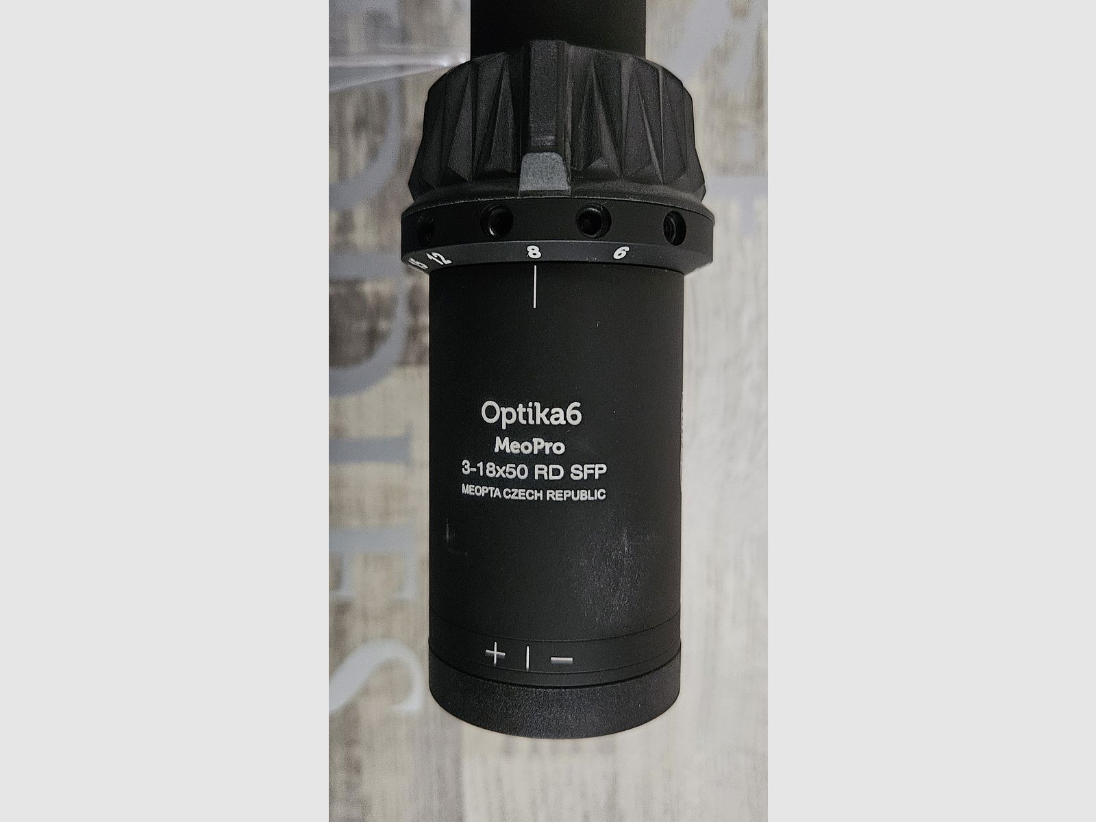 Scope Meopta MeoPro OPTIKA6 3-18x50 RD SFP Reticle 4C LP - New merchandise from specialist trade -