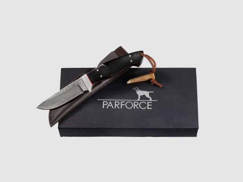 COLTELLO IN DAMASCO "RHOMBOSS" CON FODERO