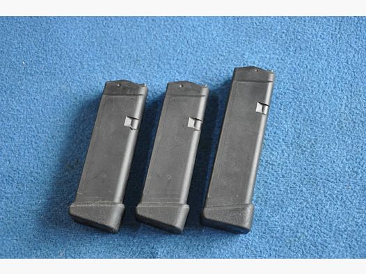 3 MAGAZINE FÜR PISTOLE GLOCK 9x19