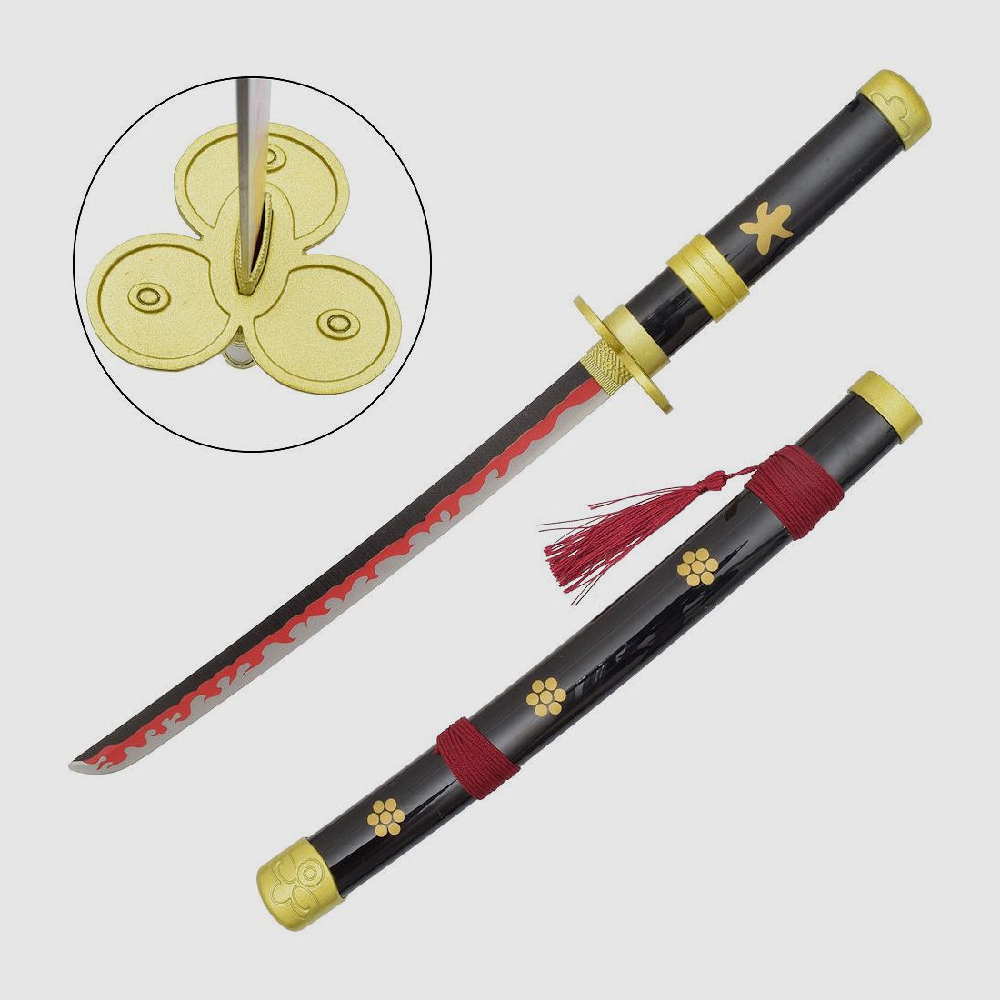 Mini Katana Enma od Zoro w komplecie z pochwa
