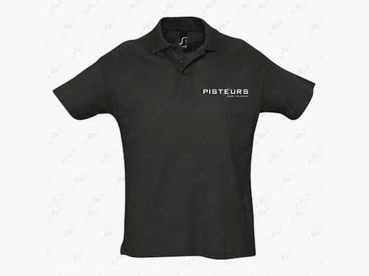 Polo Herren PISTEURS SUMMER schwarz