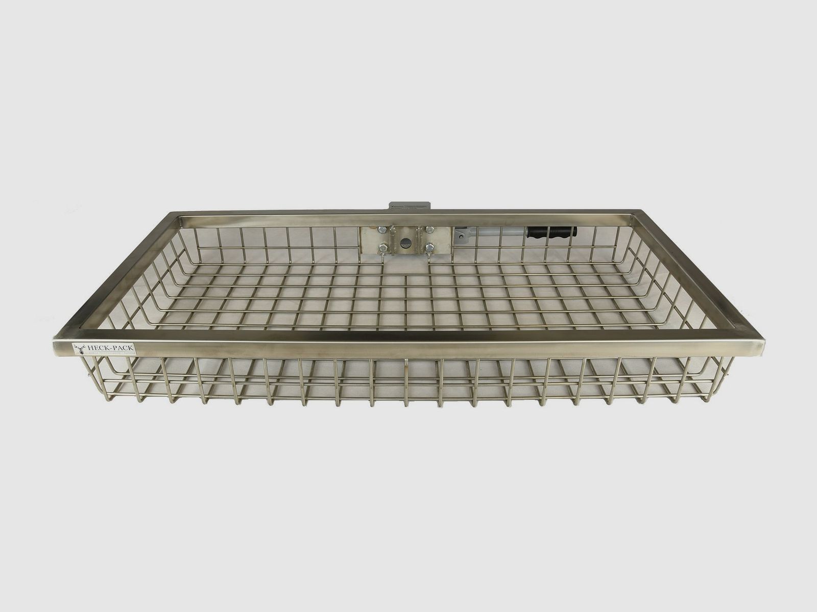 Heck-Pack Deluxe Edelstahl 1000x500x125 mm Hecktransporter