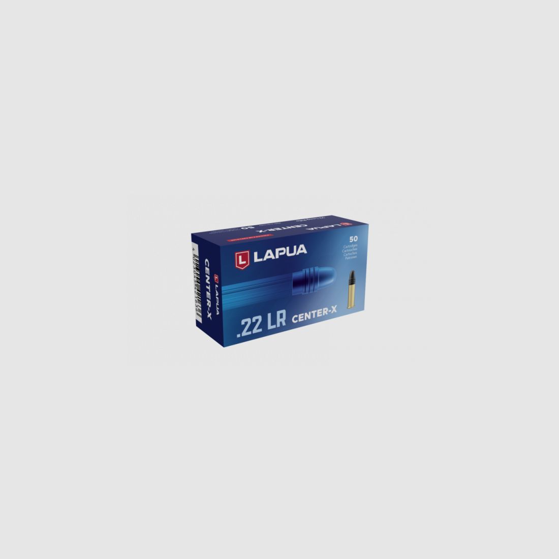 LAPUA CENTER-X KK-PATRONEN - .22LR - 50 SCHUSS
