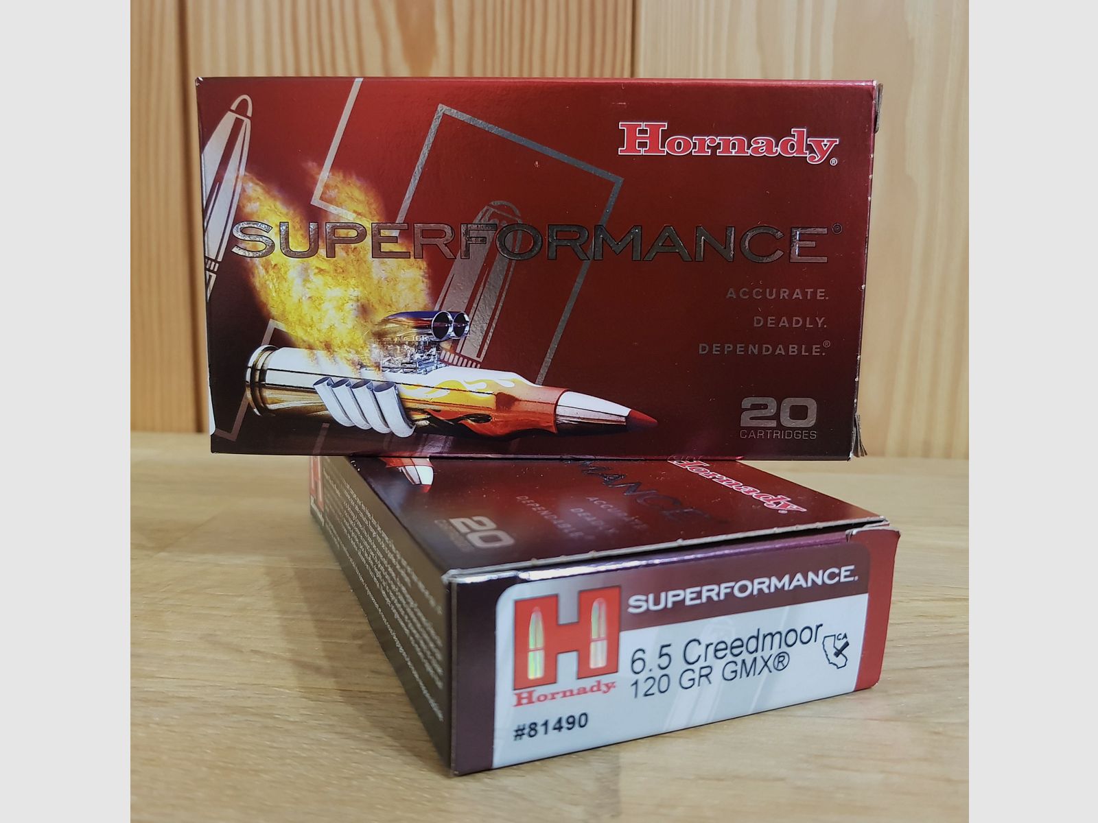 HORNADY MUNITION KAL. 6.5 CREEDMOOR 120 GR.