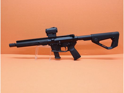 HERA Ha.Büchse 9mmLuger HERA THE9er Sport 2020 (GlockL) System AR-15, 10" Lauf + Red Dot Vortex SPARC AR