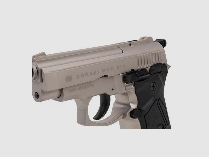 Zoraki Mod. 914 satin 9mm P.A.K. blank pistol, image 4 of 8
