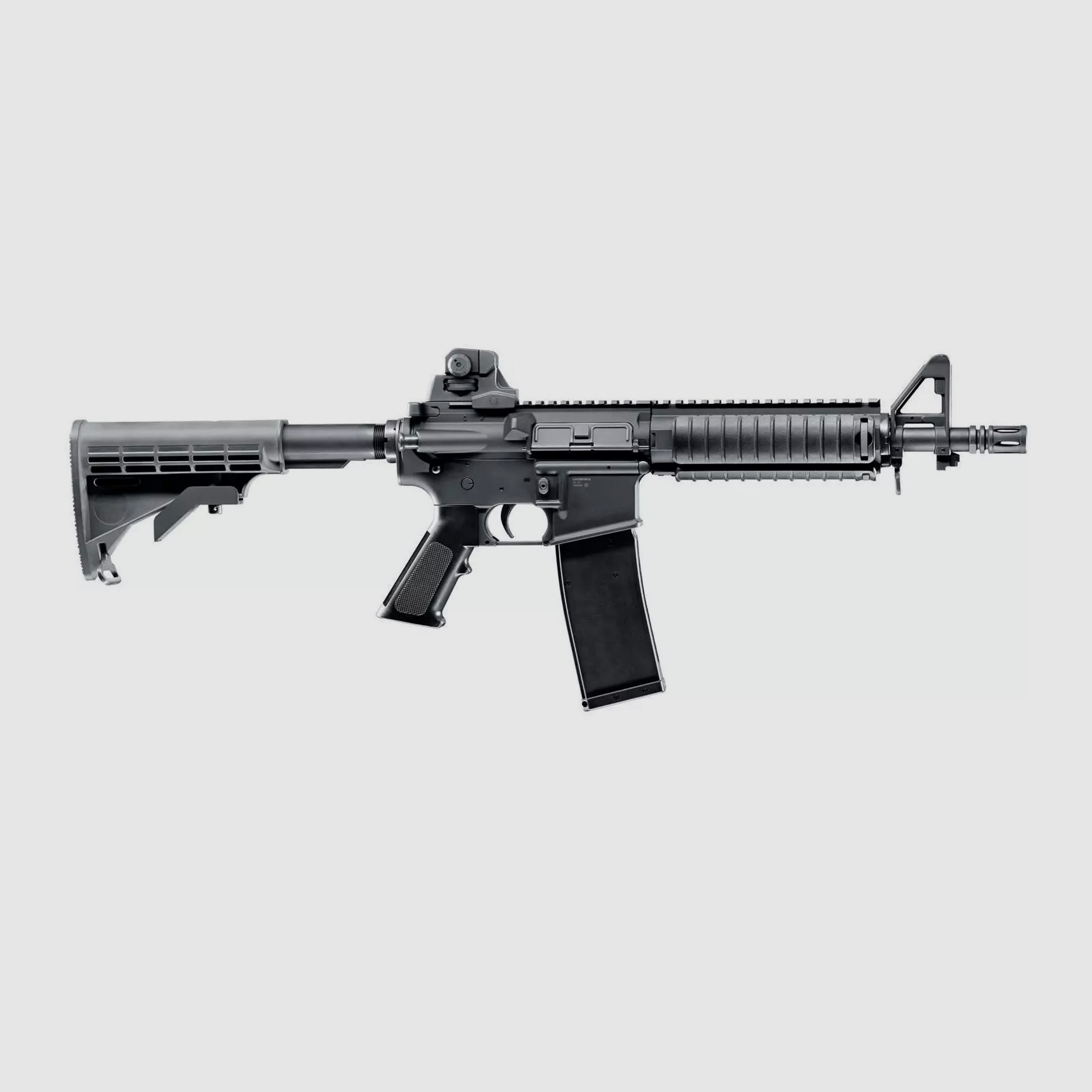 RAM-Sturmgewehr Umarex T4E TM4 RIS Semi-Auto .43 7,5J mit Zielvisier Rotpunkt