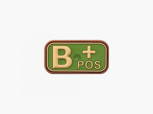 Bloodtype Rubber Patch B Pos