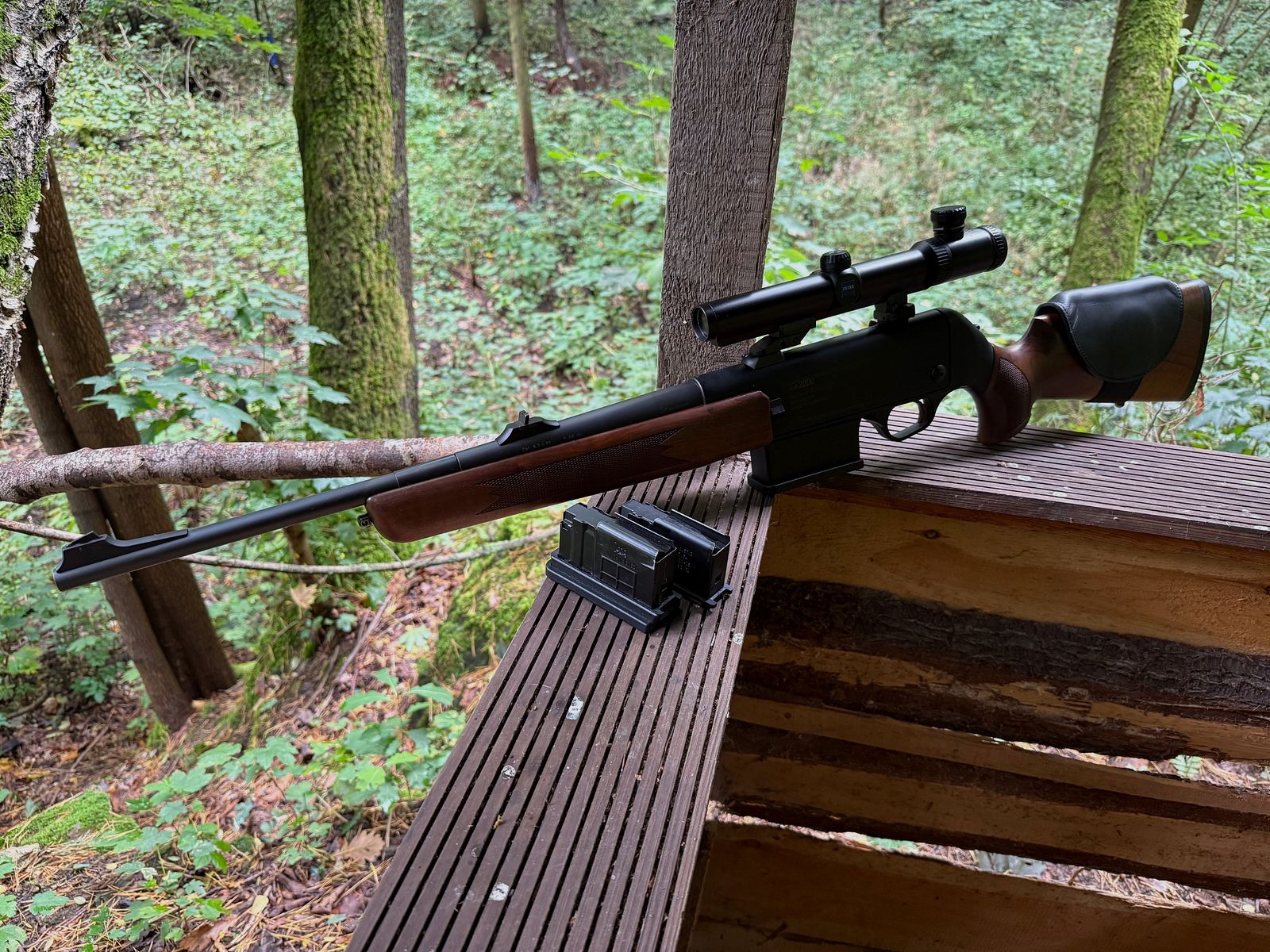 Heckler & Koch SLB 2000 mit Drückjagdoptik Zeiss Varipoint