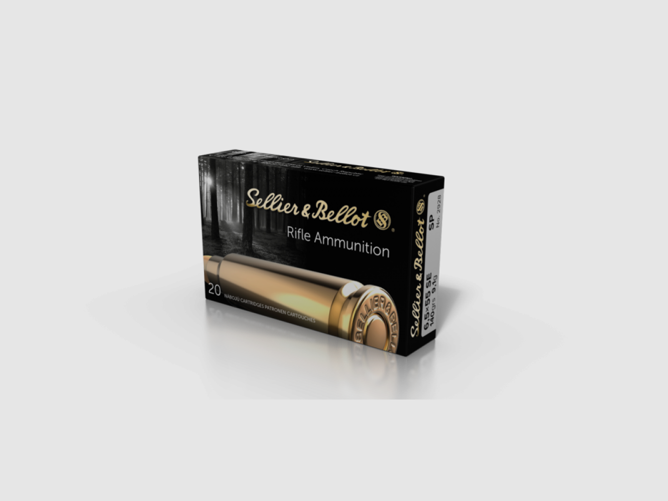 6.5x55 SE S&B SP 140gr VE20