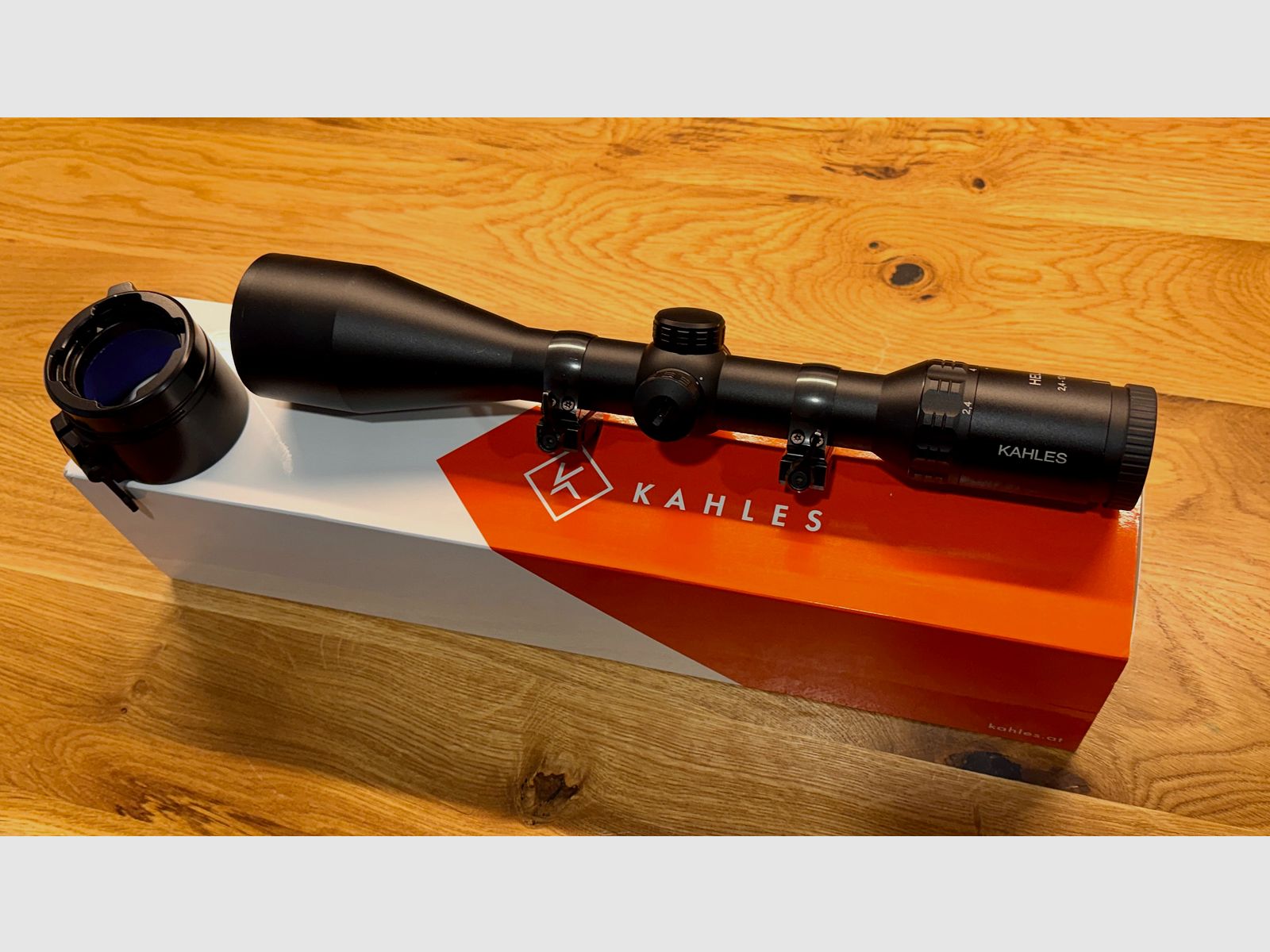 Kahles Helia 2.4-12 x 56 i incl. mount and Rusan adapter, image 2 of 9