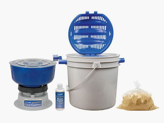 Frankford Arsenal Tumbler Case Polishing Machine - Starter Set Quick-N-EZ Case Tumbler Kit