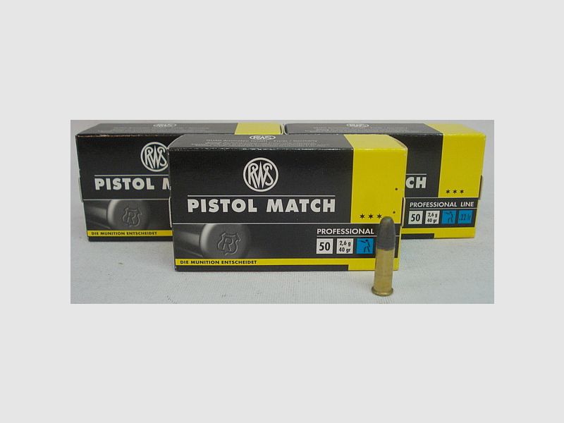 Pistola de .22lr Match - a50