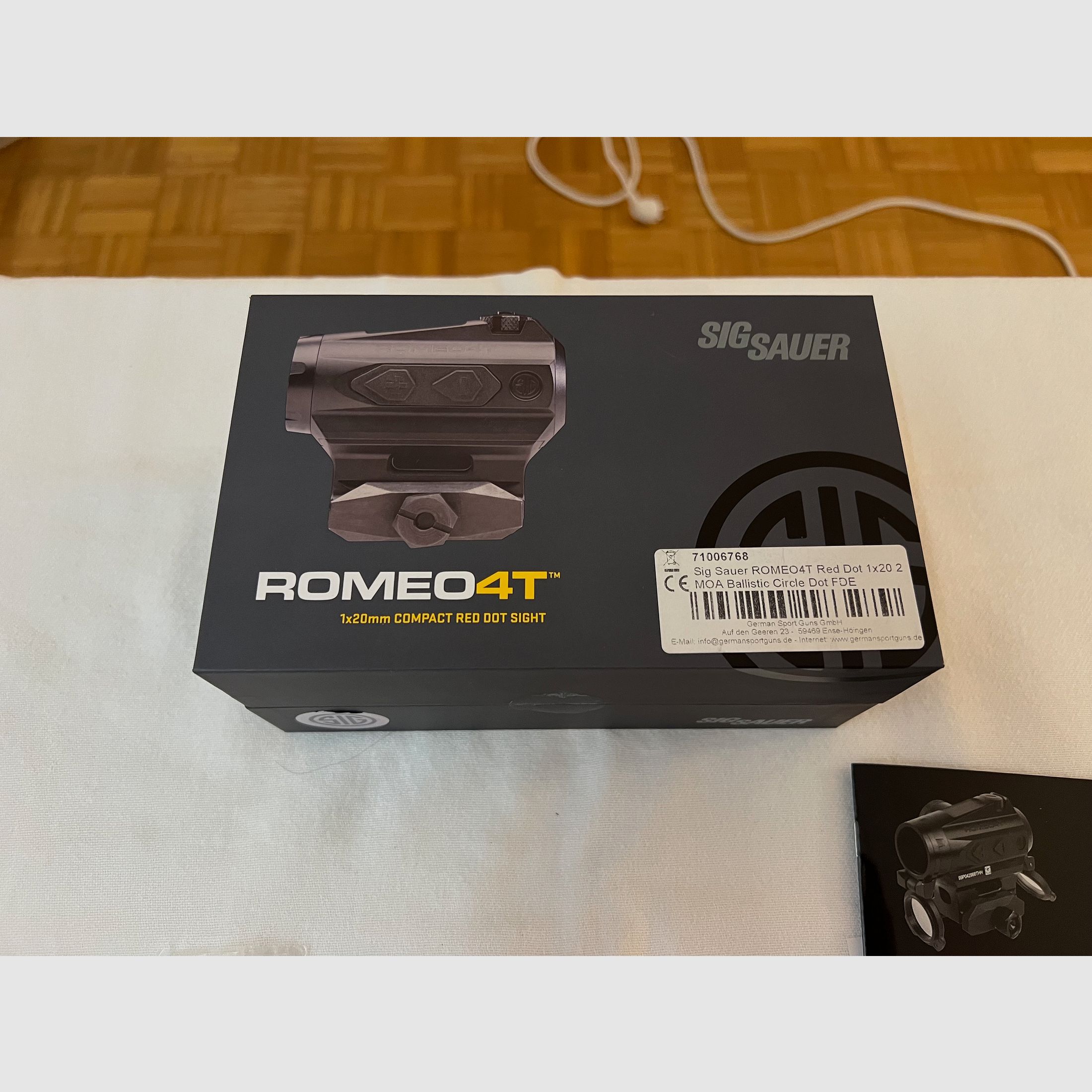 Sig Sauer Romeo 4T FDE Solar Neu NP 849€