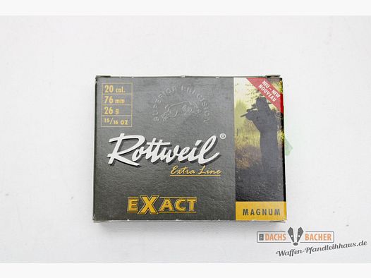 Rottweil Exact Magnum 20/76 SLUG FLG 26g 5 Schuß