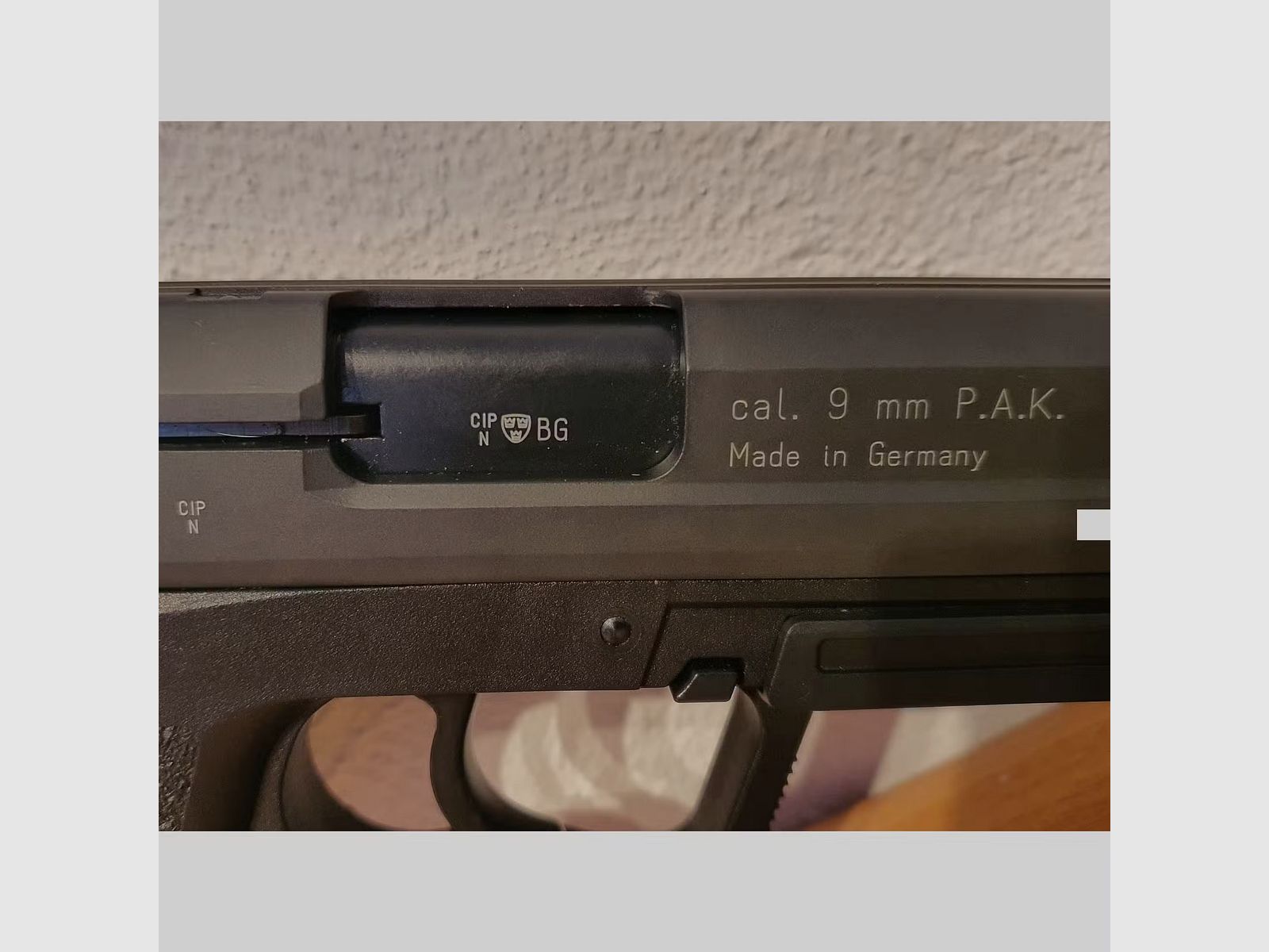 Röhm RG 96 Match, im Kaliber 9 mm P.A.K black