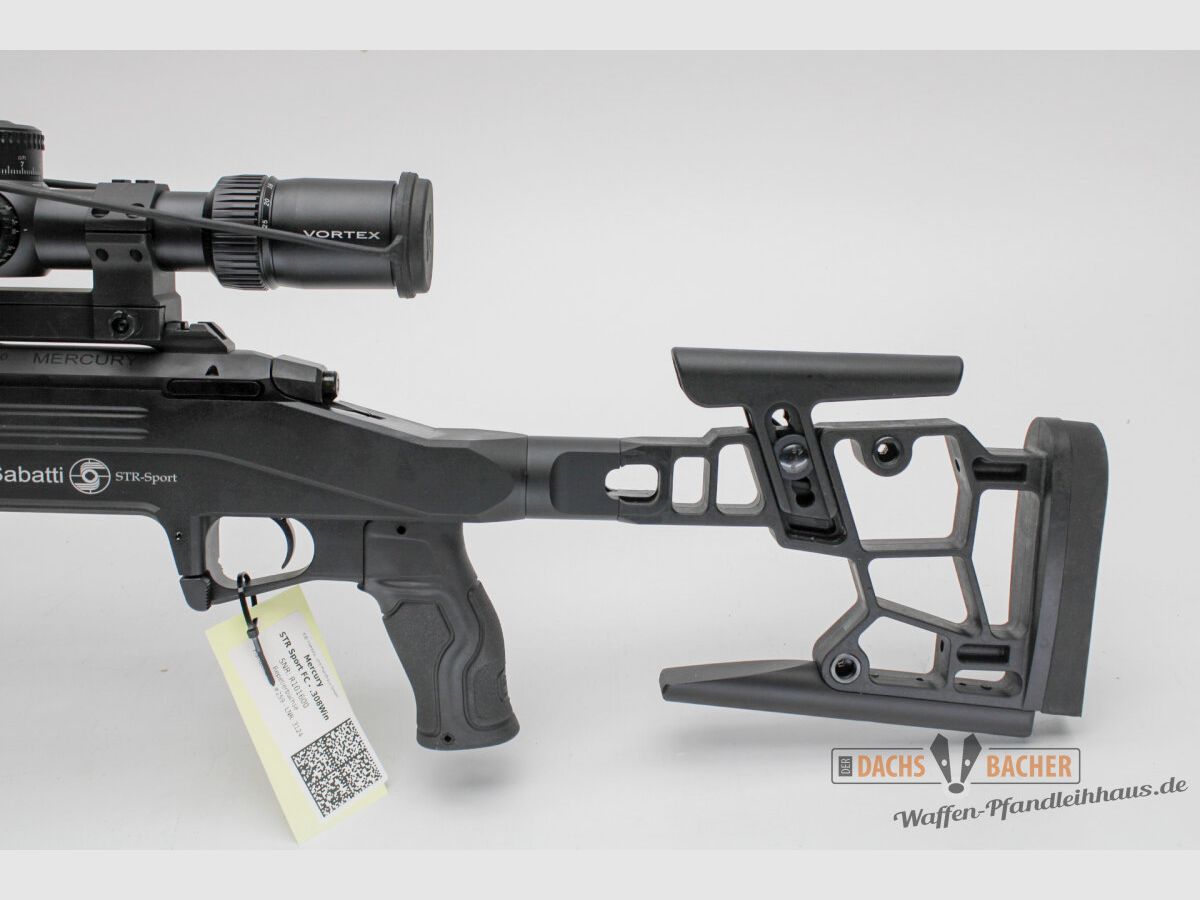 Rep. carabine Mercury STR Sport FC noire cal. .308 Win avec Vortex 5-25x56 et filetage