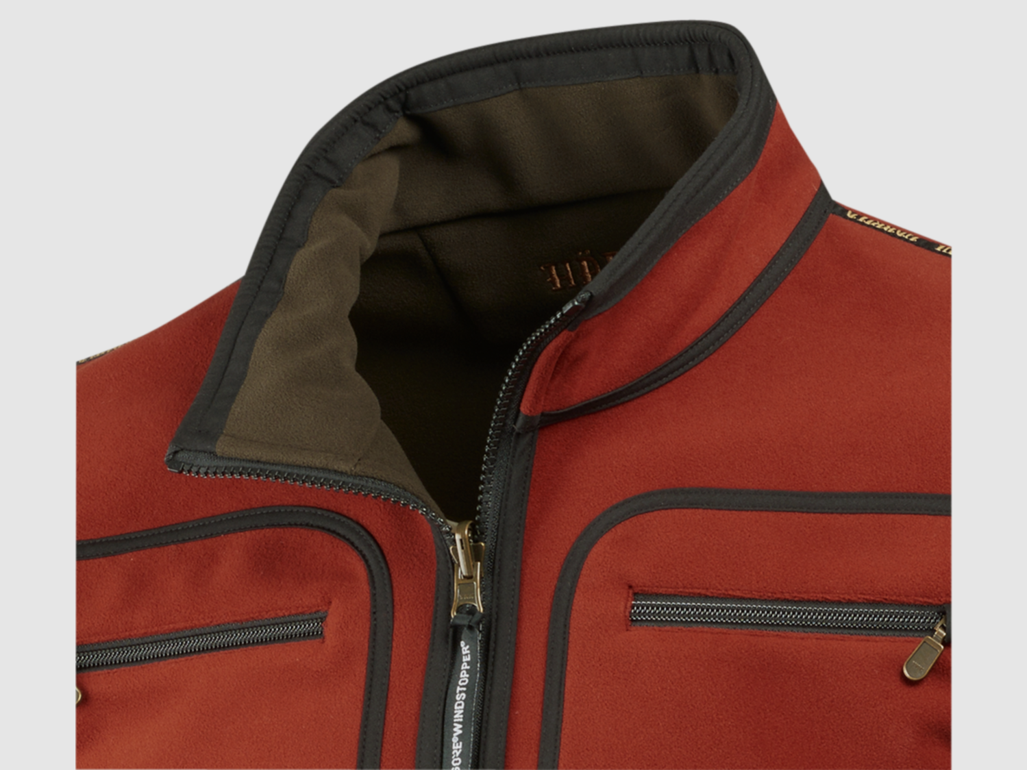 Kamko chaqueta polar Burnt orange/Shadow brown, imagen 5 de 7