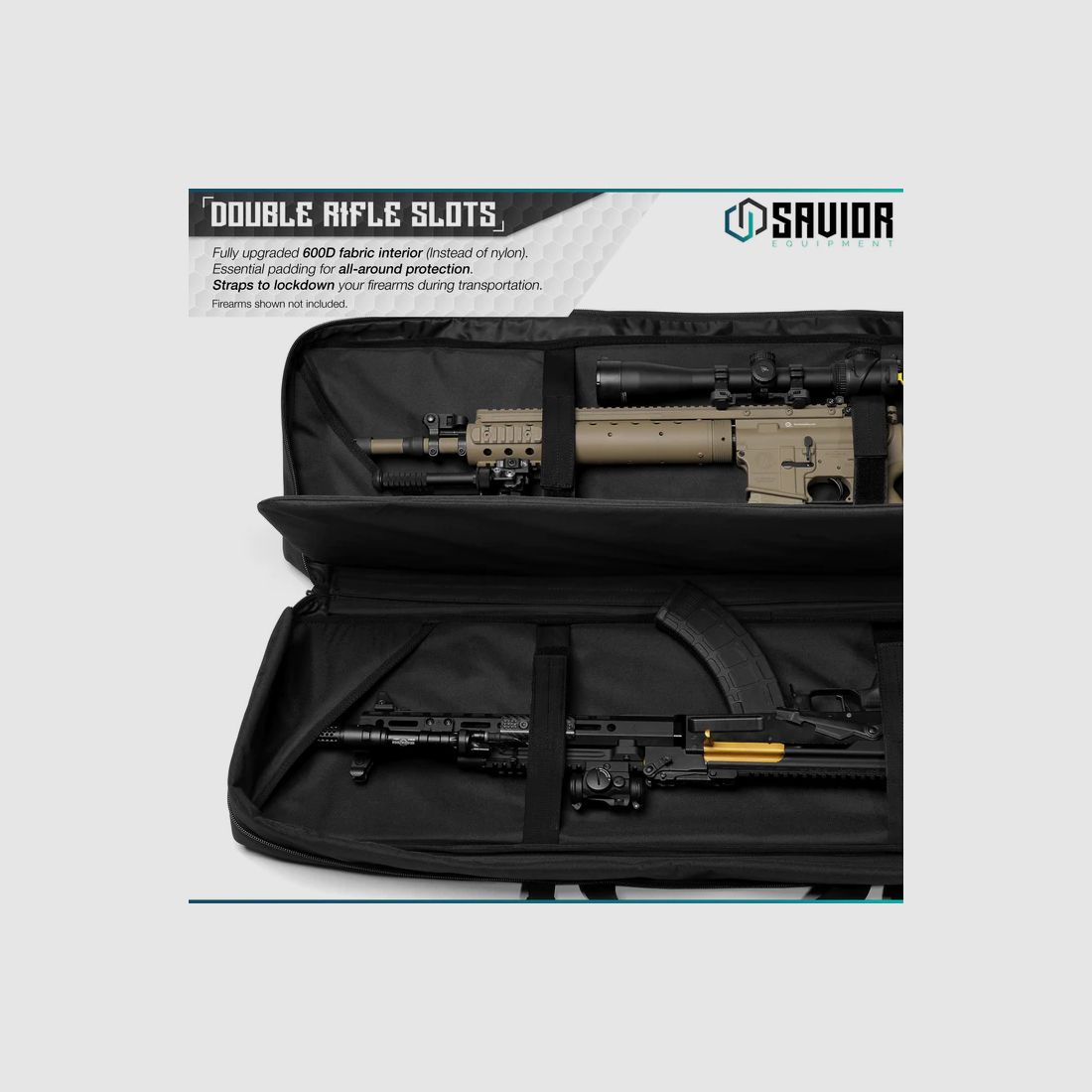 SAVIOR URBAN WARFARE DOUBLE 42″ FARBE SCHWARZ, Bild 2 von 5