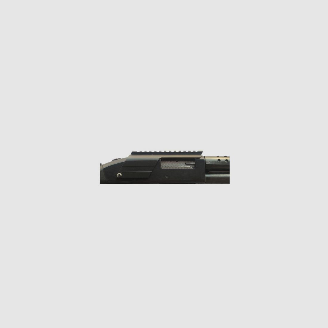 Mount rail 21mm wide for Mossberg 500 and Maverick 88, black color, image 2 of 2