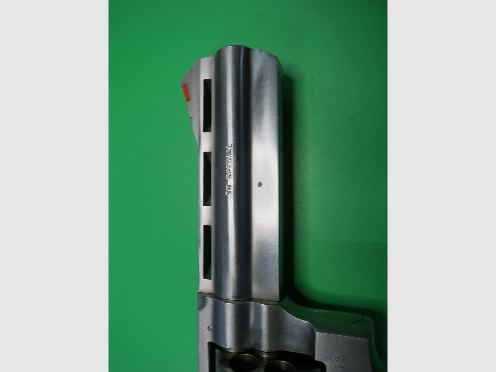 Rossi Interarms Edelstahl Revolver M851, .38 Special, 6 Schuss, DA/SA, Amadeo-Rossi M-851, Fallenjagd #17