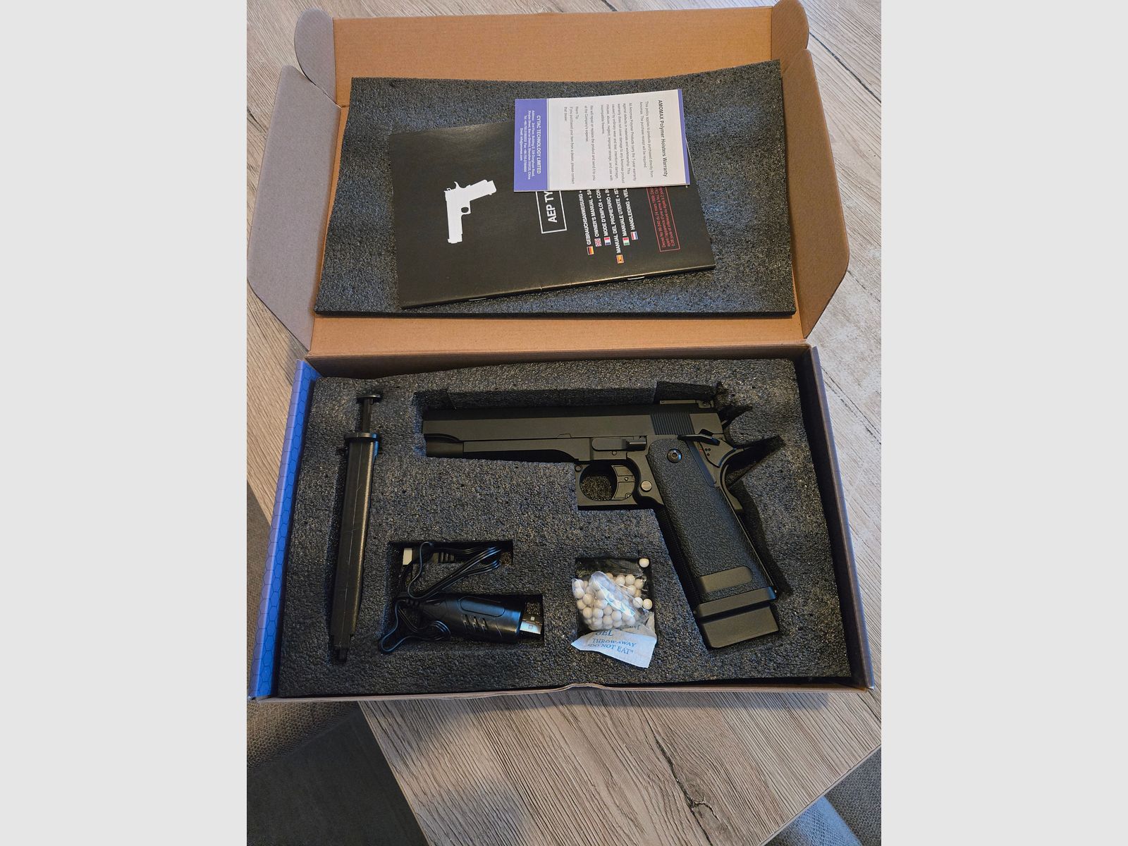 Cyma CM 128 AEP Mosfet 0,5 Joule neuwertig