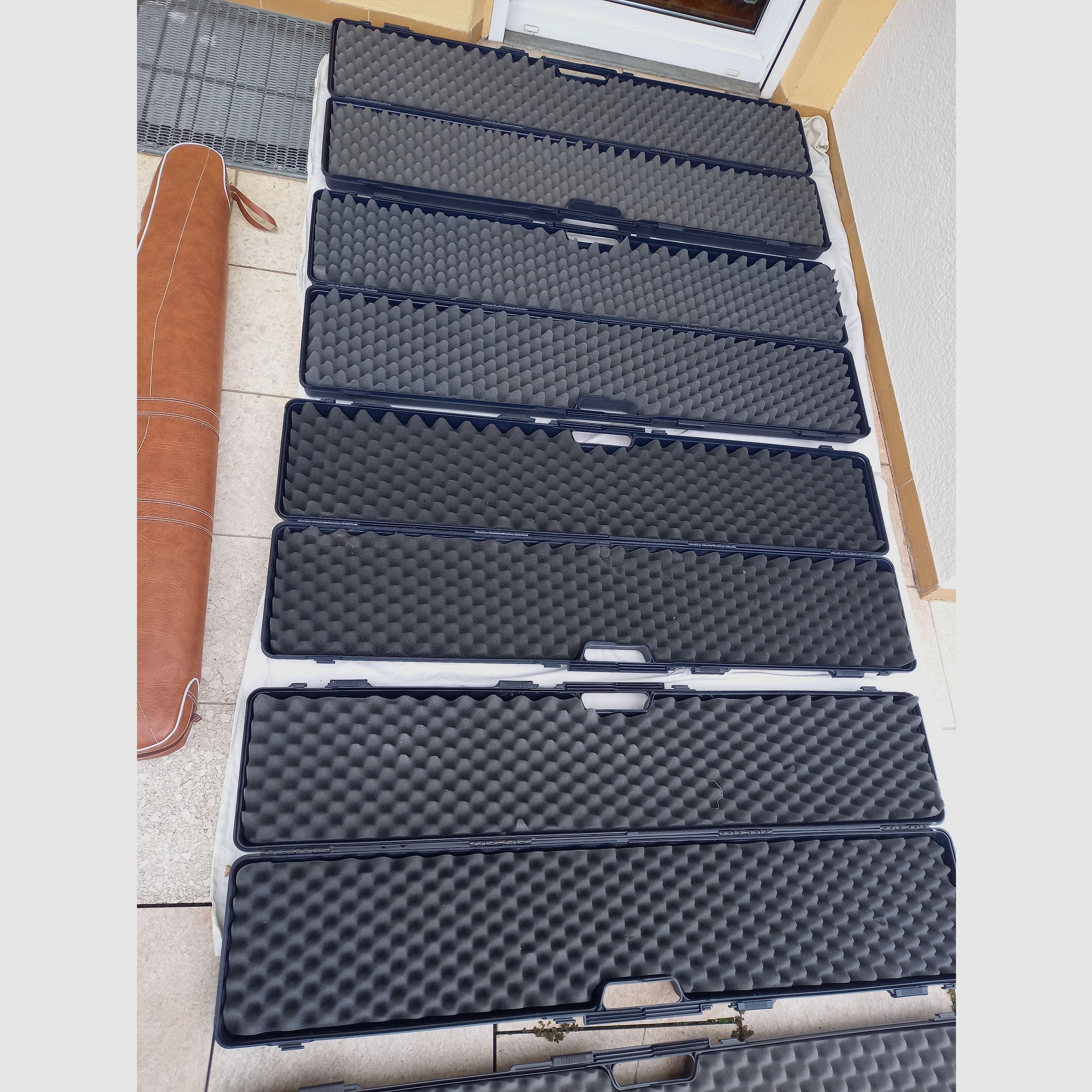 Schießjacke Schießhandschuh Tasche Koffer für Luftgewehr Luftgewehre