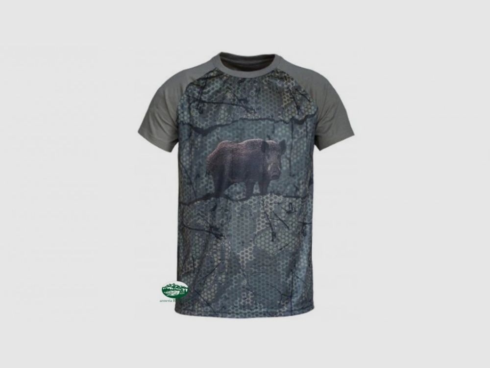 BENISPORT T-SHIRT Wildschwein 3D Druck
