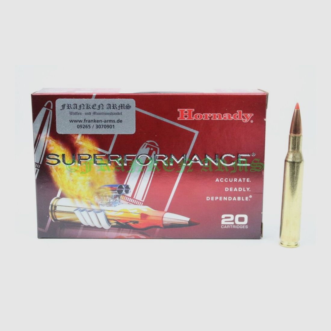 Hornady SST .270 Win. 130gr. 8,4g 20 Stück Staffelpreis