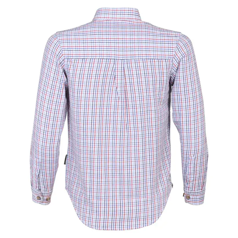 Camisa Infantil Percusión Cuadrados Pequeños Roja, imagen 4 de 4
