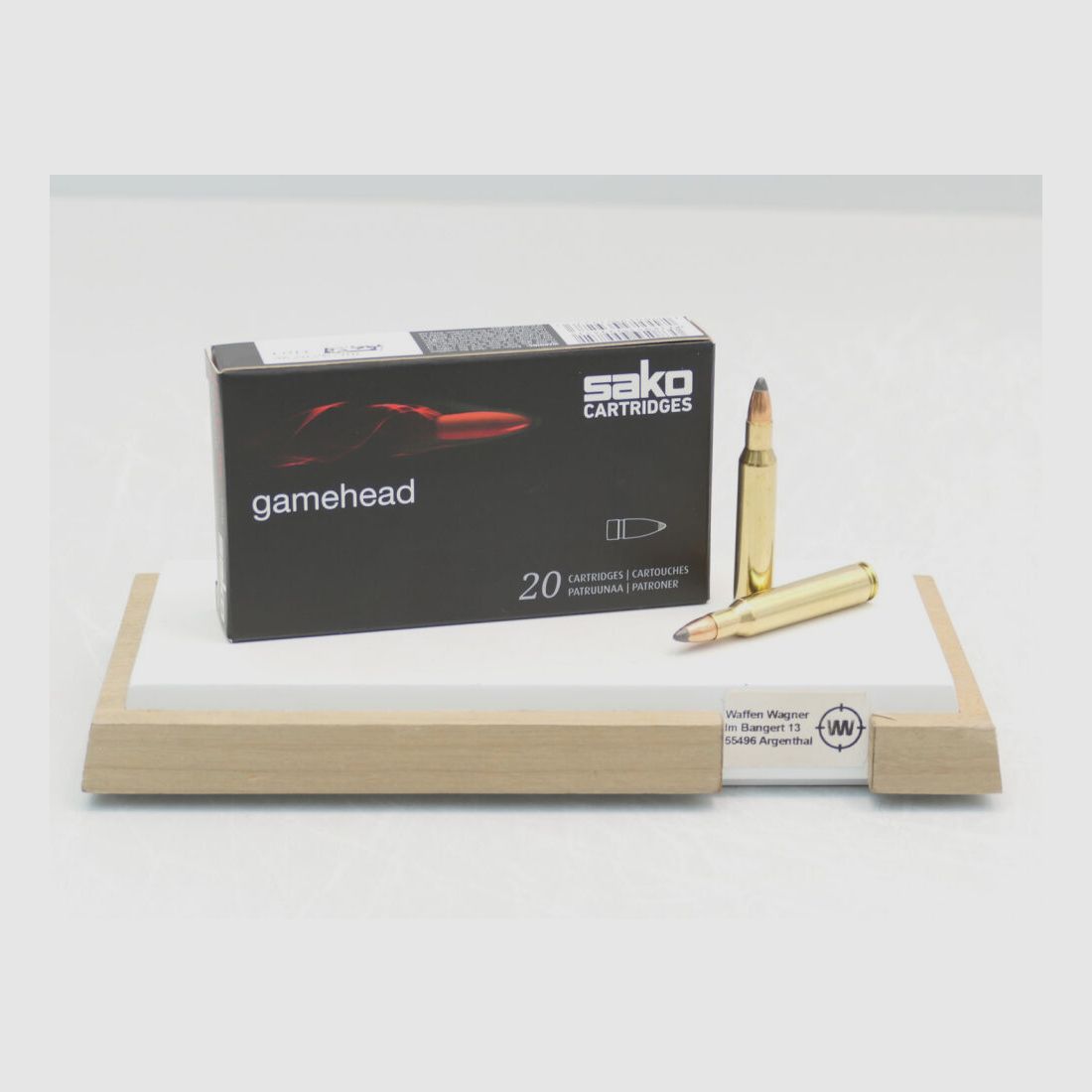 Sako Gamehead SP 3,2g/50grs à20 .222Rem. Mag.