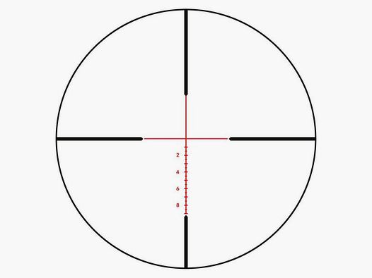 German Precision Optics Zielfernrohr mit Leuchtabsehen 3-18x56i Spectra 6x (30mm) Abs. BRi