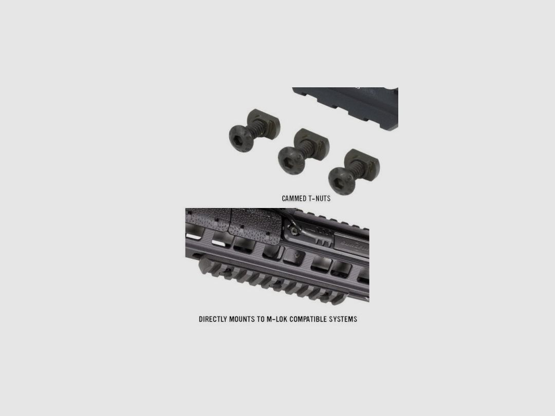 MAGPUL - Picatinny Rail 11 slots for M-LOK, image 2 of 5
