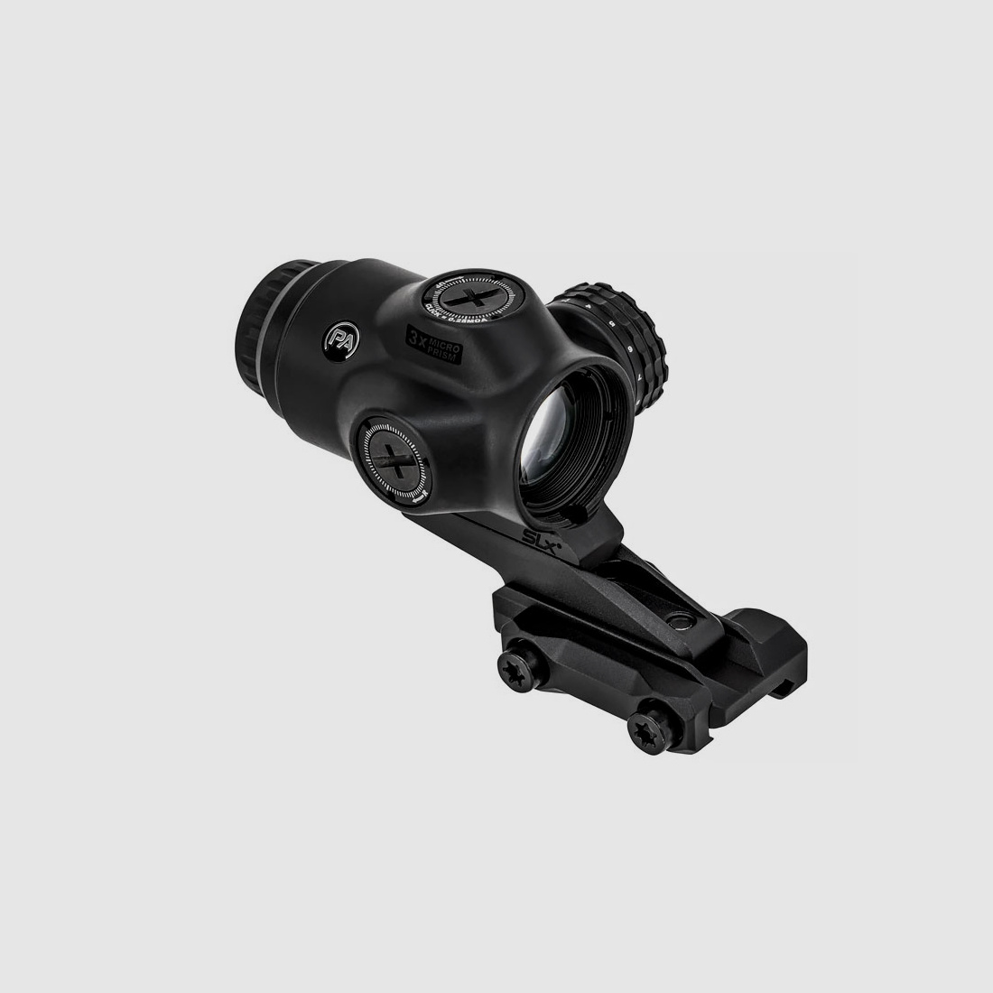 PRIMARY ARMS SLx 3X Micro Prism Scope ACSS Raptor Reticle per calibro .223 REM /.308 WIN, nero